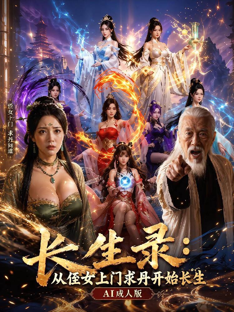 AI成人短剧：ACDJ长生录：96岁快死的老头觉醒系统，第二天直接返老还童   AI成人版第一集（全34集） 